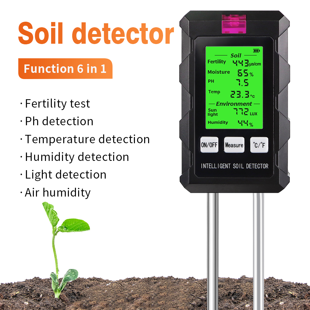 6'sı 1 arada Dijital Toprak Te - Ph Meter Digital Water Tester incelemesi ve fiyatı